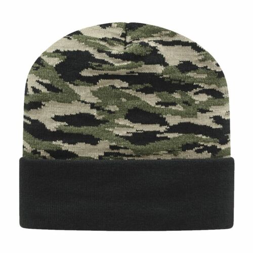 USA-Made Camo Cuffed Beanie Thumbnail