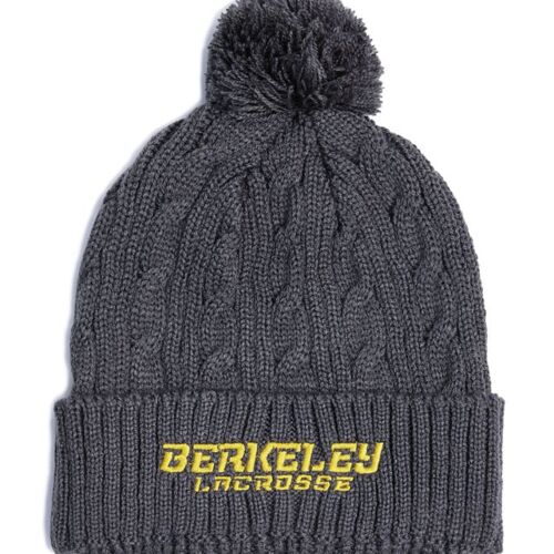 Cable Knit Pom-Pom Beanie Thumbnail