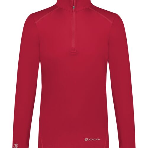 Ladies 1/4 Zip Pullover Powered by Coolcore(r) Thumbnail