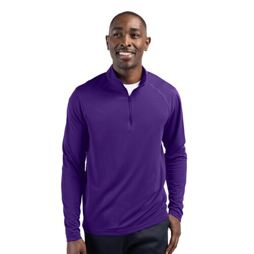 Clique Ice Pique Mens Half Zip Tech Pullover Thumbnail