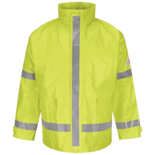 Men's Hi-Visibility Flame-Resistant Rain Jacket Thumbnail