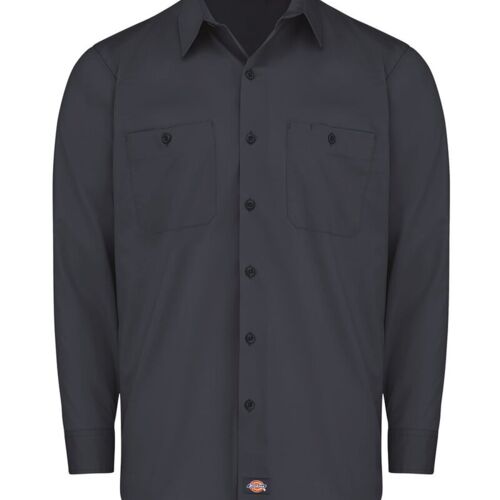 Men's Tall Industrial Worktech Ventilated Long Sleeve Work Shirt Thumbnail