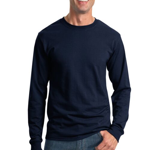 Dri-Power® 50/50 Cotton/Poly Long Sleeve T-Shirt (NAME/NUMBER OPTION) Thumbnail