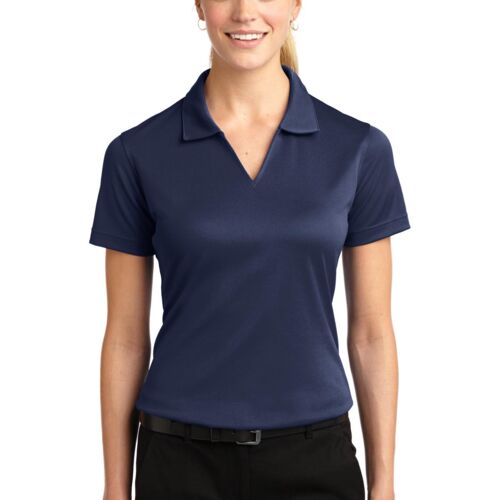 Sport-Tek® Women's Dri-Mesh® V-Neck Polo Thumbnail