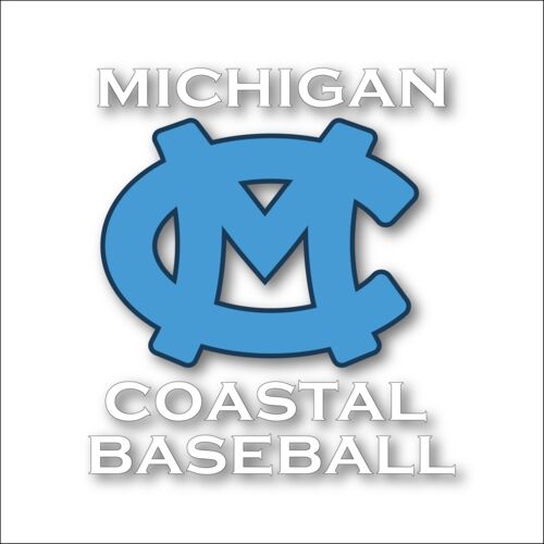 Michigan Coastal Baseball Decal Thumbnail