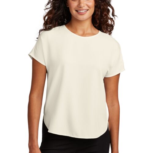 Mercer+Mettle® Women's Stretch Crepe Crew Thumbnail