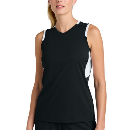 Sport-Tek® Women’s Club Sleeveless V-Neck (Woodsmiths) Thumbnail