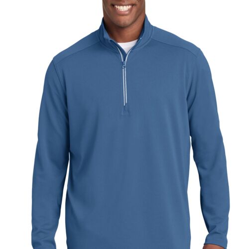 Sport-Tek® Sport-Wick® Textured 1/4-Zip Pullover Thumbnail