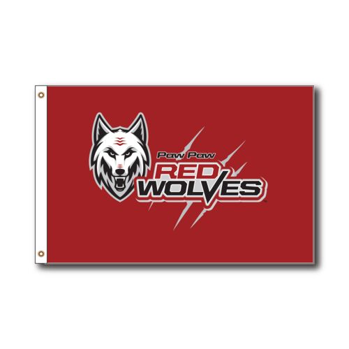 Paw Paw 2’ x 3’ Double Sided Flag Thumbnail