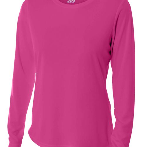 A4 Women's Cooling Performance Long Sleeve Tee (Main St. Pub) Thumbnail