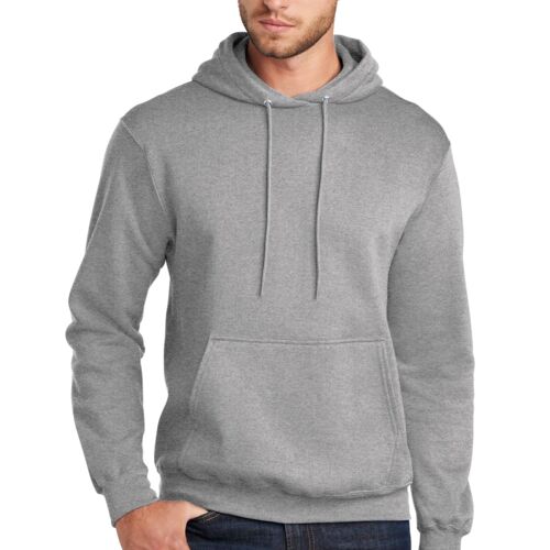 Core Fleece Pullover Hooded Sweatshirt - Left Chest Thumbnail