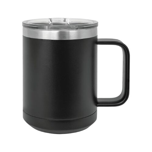 Polar Camel 15 oz. Vacuum Insulated Mug with Slider Lid (Plainwell Robotics) Thumbnail
