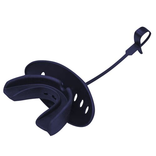 BOIL-AND-BITE STRAPPED MOUTHGUARD W/LIP PROTECTOR Thumbnail
