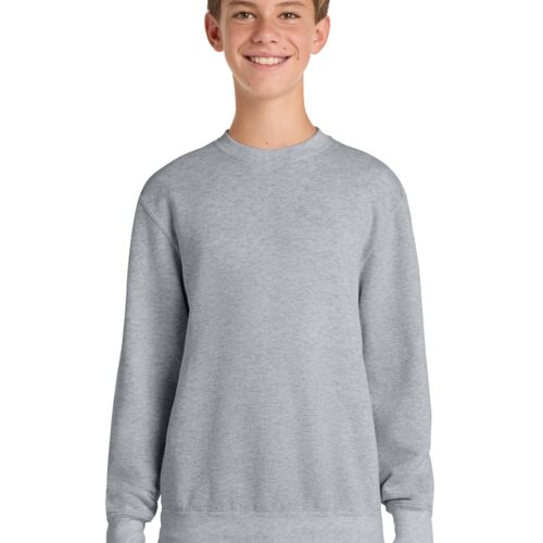 Youth Core Fleece Crewneck Sweatshirt - L. Chest Thumbnail