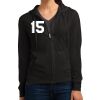Women's Fitted Jersey Full Zip Hoodie Thumbnail