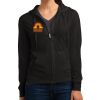 Women's Fitted Jersey Full Zip Hoodie Thumbnail