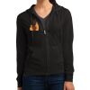 Women's Fitted Jersey Full Zip Hoodie Thumbnail