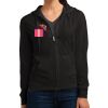Women's Fitted Jersey Full Zip Hoodie Thumbnail