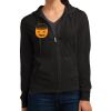 Women's Fitted Jersey Full Zip Hoodie Thumbnail