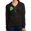 Women's Fitted Jersey Full Zip Hoodie Thumbnail