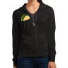 Women's Fitted Jersey Full Zip Hoodie Thumbnail