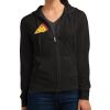 Women's Fitted Jersey Full Zip Hoodie Thumbnail