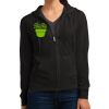 Women's Fitted Jersey Full Zip Hoodie Thumbnail