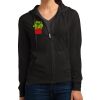 Women's Fitted Jersey Full Zip Hoodie Thumbnail