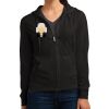 Women's Fitted Jersey Full Zip Hoodie Thumbnail