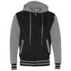 Unisex Heavyweight Varsity Full-Zip Hooded Sweatshirt Thumbnail