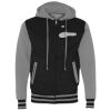 Unisex Heavyweight Varsity Full-Zip Hooded Sweatshirt Thumbnail