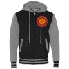 Unisex Heavyweight Varsity Full-Zip Hooded Sweatshirt Thumbnail