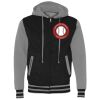 Unisex Heavyweight Varsity Full-Zip Hooded Sweatshirt Thumbnail