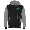 Unisex Heavyweight Varsity Full-Zip Hooded Sweatshirt Thumbnail