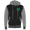 Unisex Heavyweight Varsity Full-Zip Hooded Sweatshirt Thumbnail