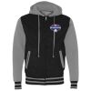 Unisex Heavyweight Varsity Full-Zip Hooded Sweatshirt Thumbnail