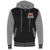 Unisex Heavyweight Varsity Full-Zip Hooded Sweatshirt Thumbnail