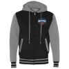 Unisex Heavyweight Varsity Full-Zip Hooded Sweatshirt Thumbnail