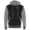 Unisex Heavyweight Varsity Full-Zip Hooded Sweatshirt Thumbnail