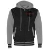 Unisex Heavyweight Varsity Full-Zip Hooded Sweatshirt Thumbnail