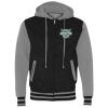 Unisex Heavyweight Varsity Full-Zip Hooded Sweatshirt Thumbnail
