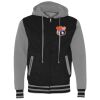 Unisex Heavyweight Varsity Full-Zip Hooded Sweatshirt Thumbnail