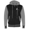 Unisex Heavyweight Varsity Full-Zip Hooded Sweatshirt Thumbnail