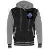 Unisex Heavyweight Varsity Full-Zip Hooded Sweatshirt Thumbnail