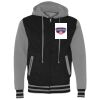 Unisex Heavyweight Varsity Full-Zip Hooded Sweatshirt Thumbnail