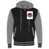 Unisex Heavyweight Varsity Full-Zip Hooded Sweatshirt Thumbnail