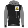 Unisex Heavyweight Varsity Full-Zip Hooded Sweatshirt Thumbnail