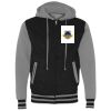 Unisex Heavyweight Varsity Full-Zip Hooded Sweatshirt Thumbnail