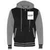 Unisex Heavyweight Varsity Full-Zip Hooded Sweatshirt Thumbnail