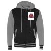 Unisex Heavyweight Varsity Full-Zip Hooded Sweatshirt Thumbnail